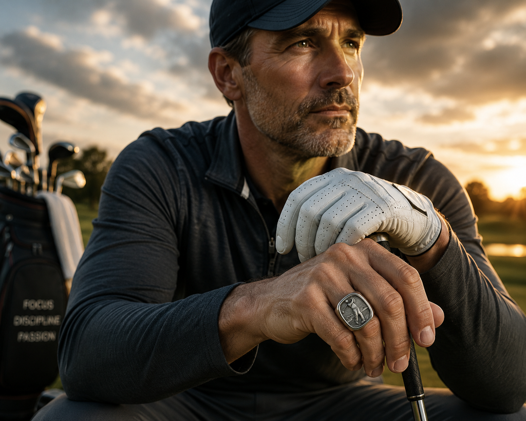 PDC Signature Golf Ring – Sterling Silver Antique Edition