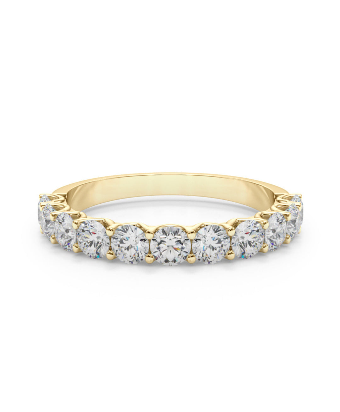 Anniversary Wedding Band Prong Set 50631