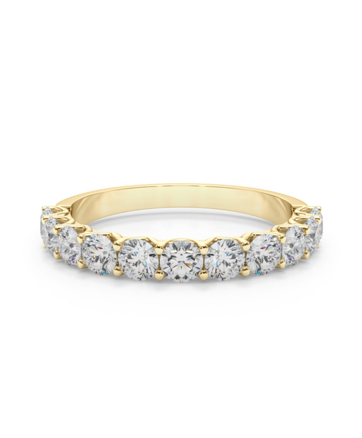Anniversary Wedding Band Prong Set 50631