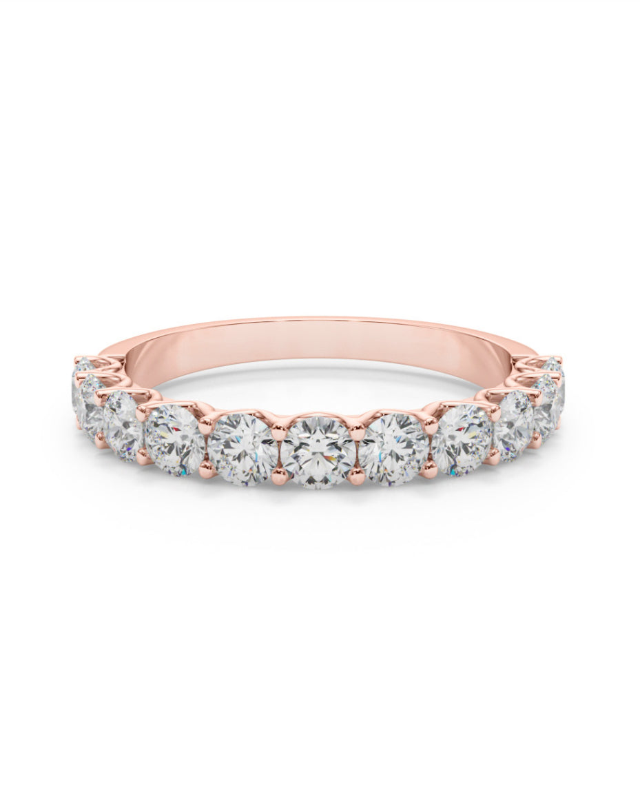 Anniversary Wedding Band Prong Set 50631