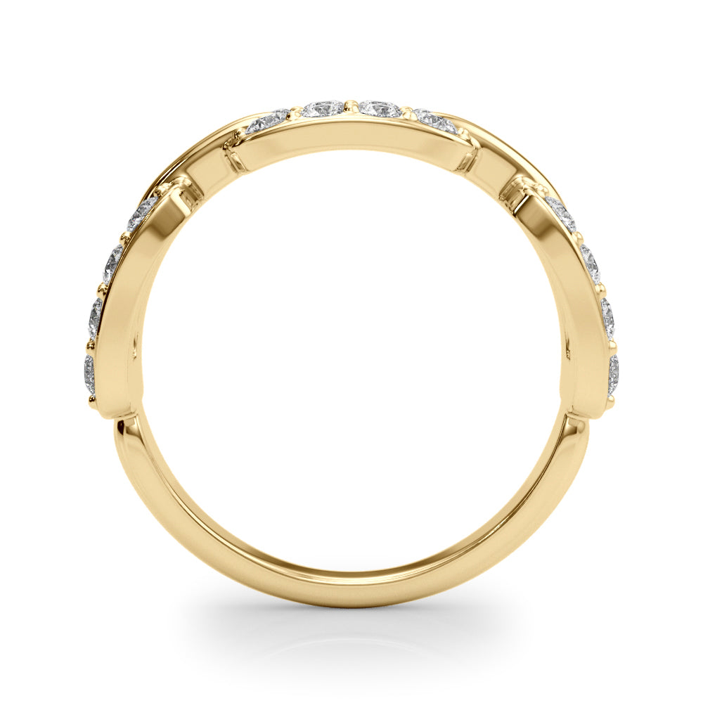Lab-Grown Diamond Chain Fashion Ring