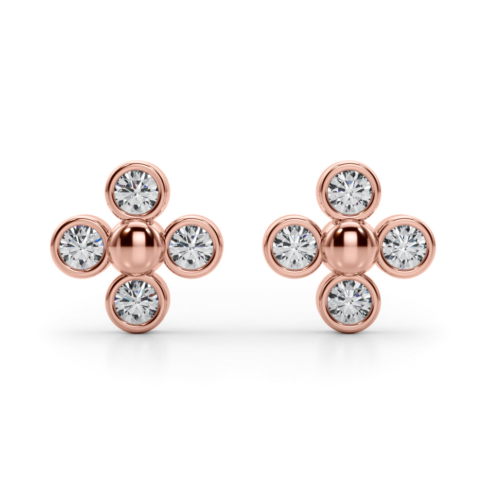 1/4 EARRINGS CLUSTER