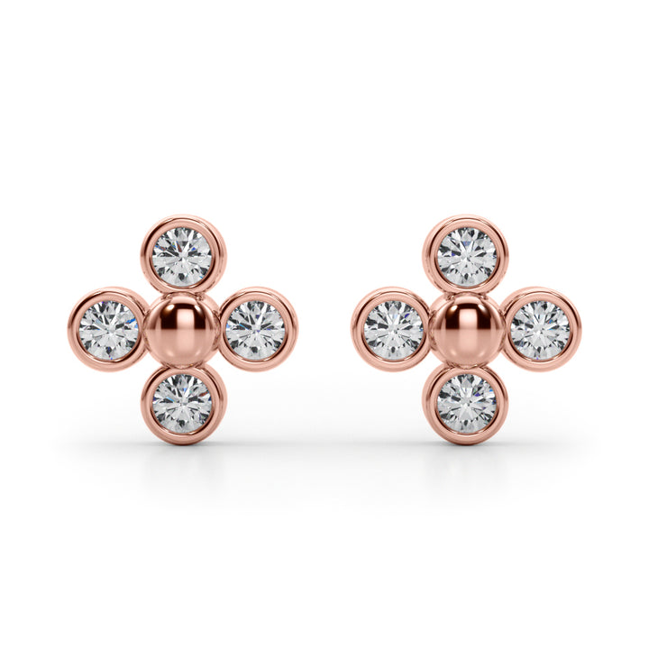 1/4 EARRINGS CLUSTER