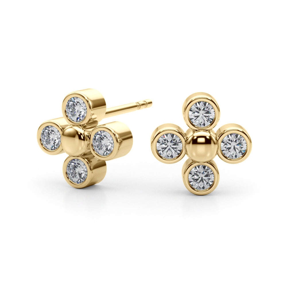 1/4 EARRINGS CLUSTER