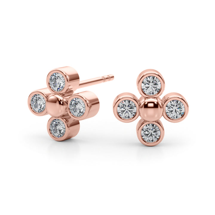 1/4 EARRINGS CLUSTER