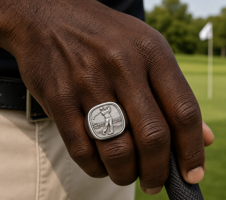 PDC Signature Golf Ring - Sterling Silver Edition