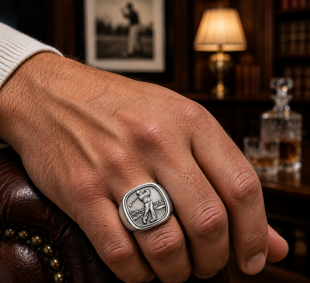 PDC Signature Golf Ring - Sterling Silver Edition