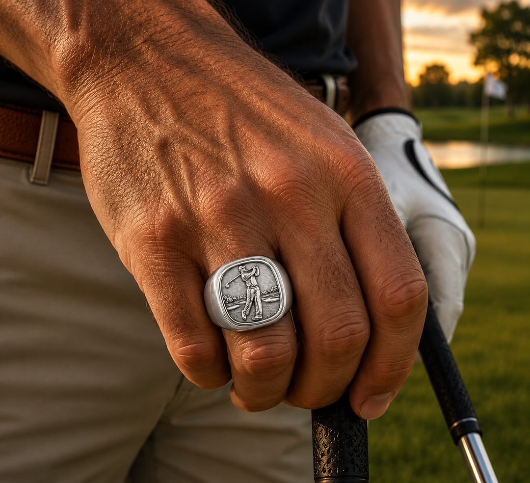 PDC Signature Golf Ring - Sterling Silver Edition