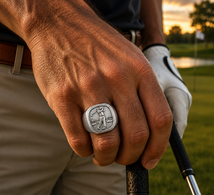 PDC Signature Golf Ring - Sterling Silver Edition