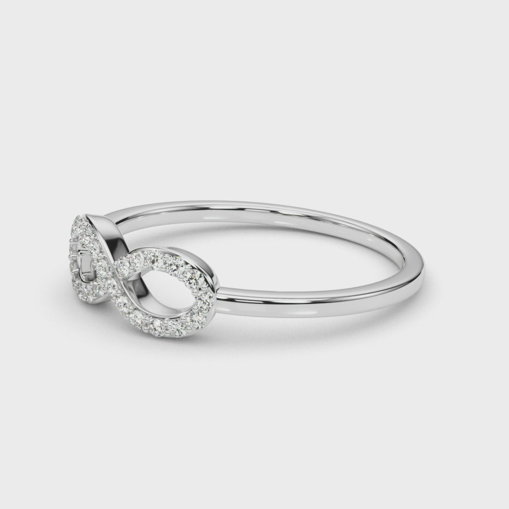 Infinity Twisted Ring