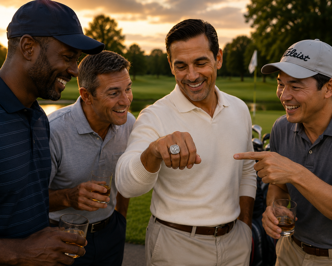 PDC Signature Golf Ring - Sterling Silver Edition